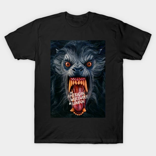 An American Werewolf in London T-Shirt by dmitryb1